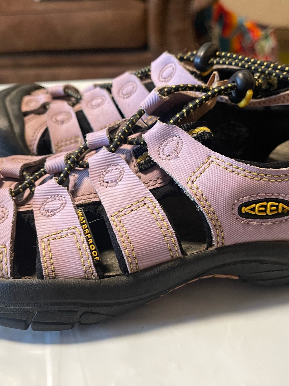 KEEN Newport H2 Water Shoes Breathable Light Purple Hiking Sandals Youth 12.5
